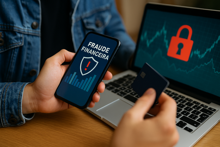 golpes com cartões e finanças digitais