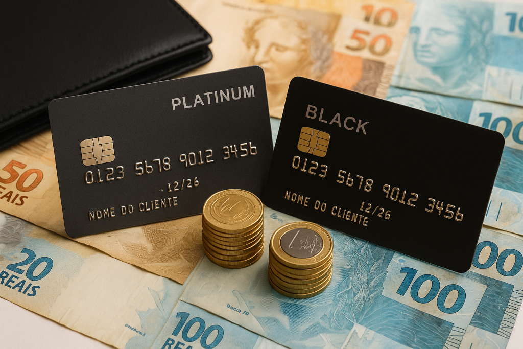 Cartões sem anuidade ainda valem a pena? Descubra quando optar por um Black ou Platinum é mais vantajoso 2 cartões sem anuidade