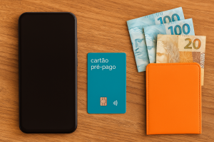 cartões pré-pagos