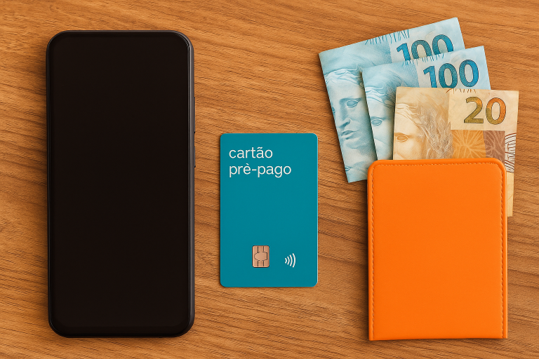 cartões pré-pagos