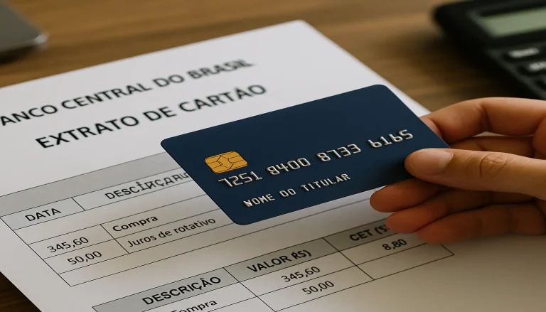 taxas dos cartões